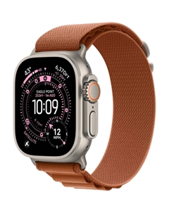 Смарт-часы Watch Ultra 3 49mm Natural Titanium Case with Terra Cotta Alpine Loop (S) Apple