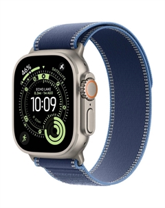 Смарт-часы Watch Ultra 3 49mm Natural Titanium Case with Blue/Bright Blue Trail Loop (S/M) Apple
