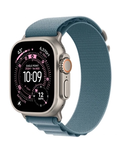 Смарт-часы Watch Ultra 3 49mm Natural Titanium Case with Light Blue Alpine Loop (M) Apple