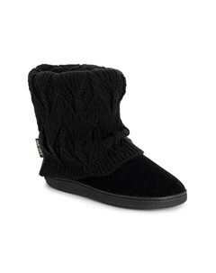 Тапочки Raquel Bootie Slipper, черный Muk luks