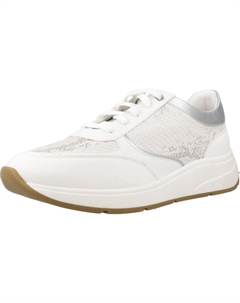 Кроссовки модель D Cristael цветной анималистичный принт Geox