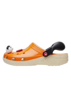 Сабо классические Pringles красно-оранжевые Crocs