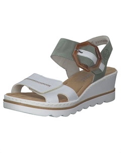 Высокие босоножки, белый Rieker