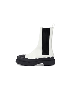 Женские короткие сапоги челси высотой 1,5 см экрю Gucci