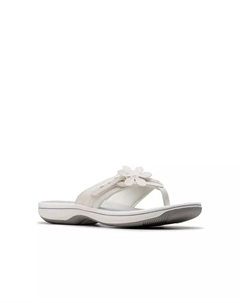 Шлепанцы Cloudsteppers Breeze Opal H, белый Clarks