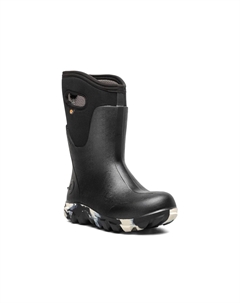 Ботинки Classic Seamless Mid Marble Boot, черный/мультиколор Bogs°