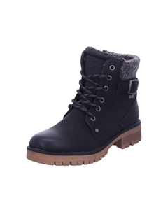 Сапоги Schnürboots Mit Tex, черный Tom tailor