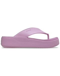 Женские шлепанцы Getaway Platform Flip W, розовый Crocs