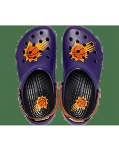 Классические сабо NBA Phoenix Suns женские, цвет Black Crocs