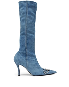 Джинсовые сапоги D-Venus Kb D 90, синий Diesel