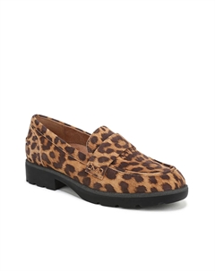 Лоферы Cleo Loafer, Tan/Black Leopard Print Suede Vionic