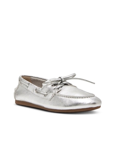 Туфли-лодочки Sag Boat Shoe, серебристый металлик Steve madden