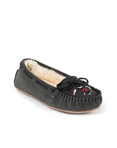 Тапочки Cally Thunderbird Animikii Slipper - Women's, серый Minnetonka