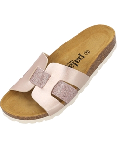 Мюли, цвет rosagold metalic Palado