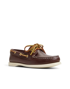 Туфли-лодочки Authentic Original 2-Eye Boat Shoe, темно-коричневый Sperry