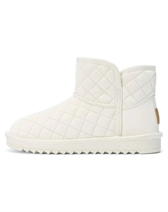 Женские зимние сапоги стеганые, белый Daphne
