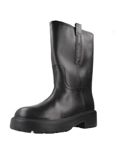 Ботинки Tommy Jeans модель Tjw Leather Mid Tubular цвет чёрный Tommy hilfiger