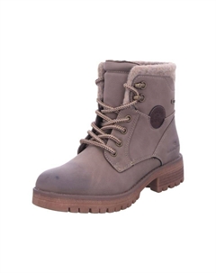 Сапоги Schnürboots Mit Tex, серый Tom tailor