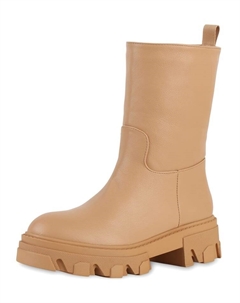 Сапоги Plateau Sofia, светло-коричневый Van hill