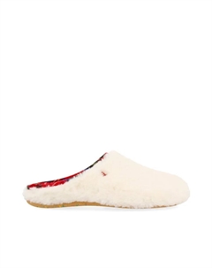 Женские домашние тапочки-баухи с открытым носком и деталями, бежевый Hot potatoes