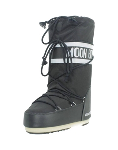 Ботинки модель Icon нейлон цвет черный Moon boot