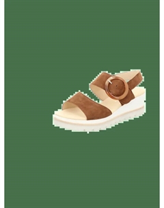 Сандалии на плоской подошве Sandaletten Elegant Abs Bis 45, цвет new whisky Gabor