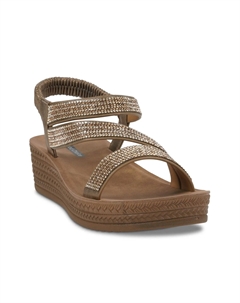 Сандалии Ruby Wedge Sandal, бронзовый металлик Gc shoes