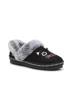 Тапочки BOBS Slip-Ins Cozy Kiss Meow Slipper, черный Skechers