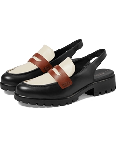 Лоферы Modtray Sling Back Penny Loafer, Night Sky/Limestone/Mink Ecco