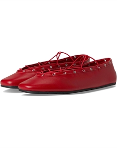 Балетки Pointe, Red Leather Steve madden