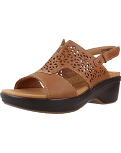 Сандалии модель Tuleah Sun цвет коричневый Clarks