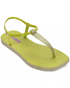 Классические сланцы Edge Glow Slip-On с декоративными Т-образными ремешками, зеленый Ipanema