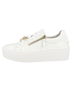 Кроссовки на шнуровке Sneaker low 63.201, белый Gabor