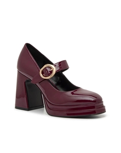 Туфли Kylee Mary Jane Platform Pump, бургундия Steve madden