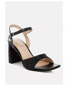 Элана Текстурированные Туфли на Каблуке из Искусственной Кожи, белый London rag