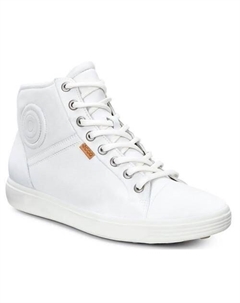 Ботильоны Soft 7 белые женские Ecco