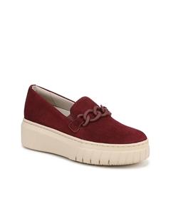 Кроссовки Daphne Platform Slip-On Sneaker, Cranberry Suede Naturalizer