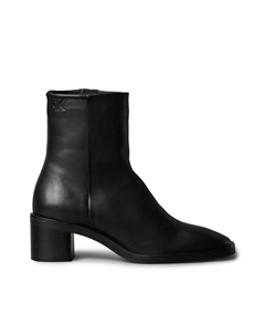 Женские ботильоны на широком каблуке, черный Calvin klein