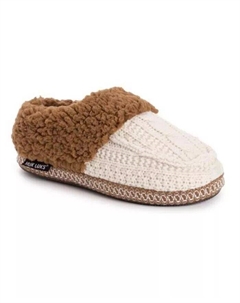 Женские мозельские тапочки, слоновая кость Muk luks