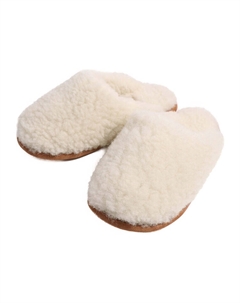 Сабо Pantoletten Bella, кремовый Kaiser naturfellprodukte