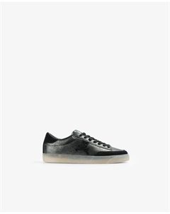 Женские спортивные кроссовки с металлическим эффектом и вырезанным логотипом на боку, черный Scalpers