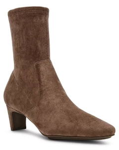 Женские ботильоны Iga на низком каблуке, коричневый Anne klein