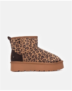 Женские кожаные ботинки в австралийском стиле, бежевый/коричневый Carmela