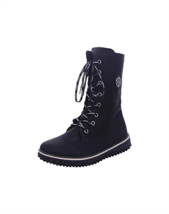 Ботинки Schnür Warmfutter, черный Rieker