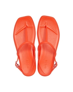 Сланцы Women's Miami Flip Thong, красный Crocs