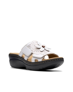 Сандалии Merliah Belle Wedge Sandal, белый Clarks