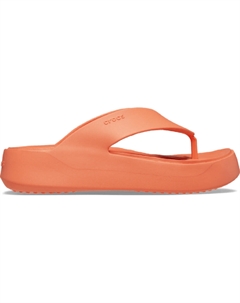 Шлепанцы Getaway Platform Flip, оранжевый Crocs