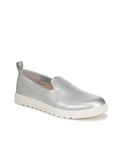 Слипоны Uptown Willa Slip-On, Silver Metallic Leather Vionic