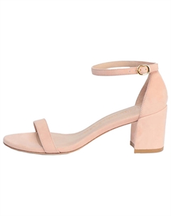 Сандалии с одной лямкой 6,5 см женские розовые Stuart weitzman