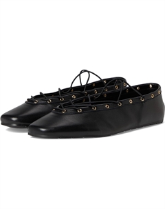 Балетки Pointe, Black Leather Steve madden